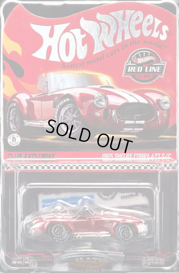 画像1: 2026 RLC EXCLUSIVE "MEMBERSHIP CAR"【1965 SHELBY COBRA 427 S/C (フード開閉）】SPEC.RED/RR(予約不可）