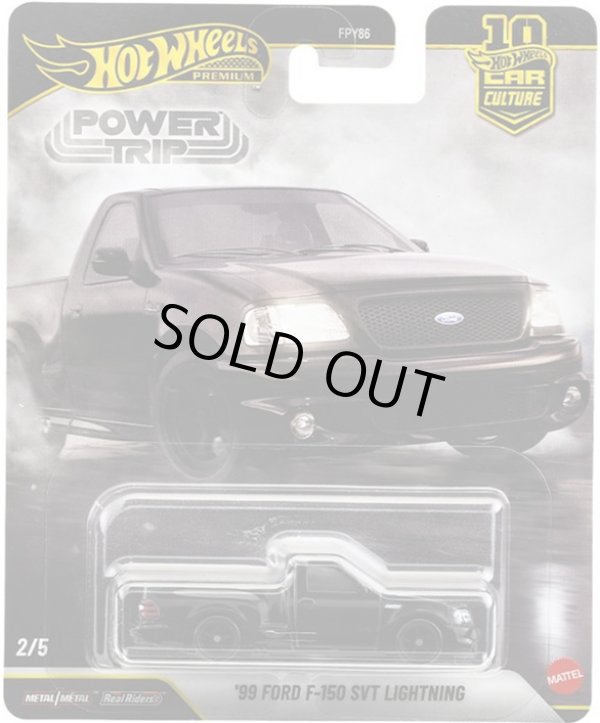 画像1: 2026 HW CAR CULTURE "パワートリップ " 【'99 フォード F-150 SVT ライトニング】BLACK/RR