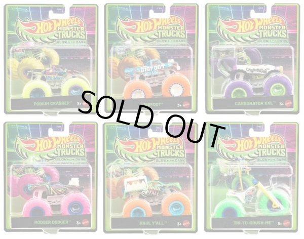 画像1: 【仮予約】PRE-ORDER - 2026 HW MONSTER TRUCKS! 【光る！モンスタートラック Gアソート (6個入り）】(2026年6月中旬入荷予定）