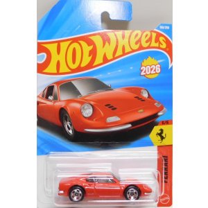 画像: 【DINO 206 GT】RED (NEW CAST)