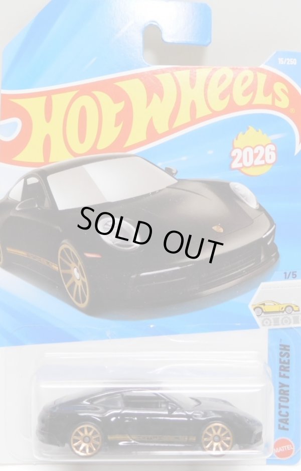 画像1: 【PORSCHE 911 CARRERA T】BLACK (NEW CAST)