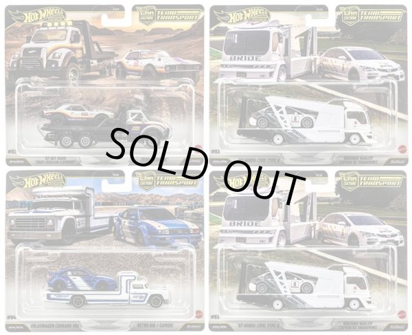 画像1: 【仮予約】PRE-ORDER - 2026 TEAM TRANSPORT 【Lアソート (4個入り）】'67 オフロード カマロ/'07 ホンダ シビック タイプ R/フォルクスワーゲン コラード(2026年6月下旬入荷予定）