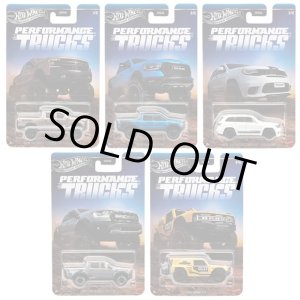 画像: 【仮予約】PRE-ORDER - 2026 HW オートモーティブ【パフォーマンス トラック 5種セット】2019 シボレー シルバラード トレイル ボス LT/2020 ラム 1500 レベル/2019 ジープ グランドチェロキー トラックホーク/2019 フォード レンジャー ラプター/フォード ブロンコ R(2026年7月上旬入荷予定）