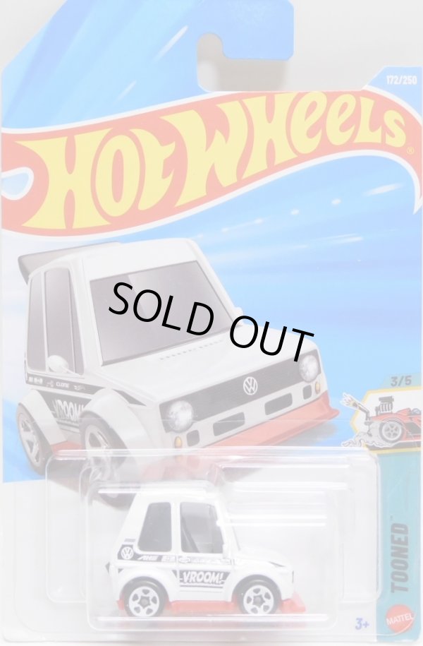 画像1: 【TOONED VOLKSWAGEN GOLF MK1】WHITE