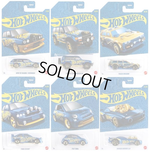 画像1: 【US版】2026 HW 58TH ANNIVERSARY PEARL & CHROME SERIES2【6種セット(CHASE入り)】TRACK DWAGON(CHASE)/TOYOTA LAND CRUISER 80/BMW M3 WAGON/FORD ESCORT/FIAT 500e/RODGER DODGER 2.0 (予約不可)