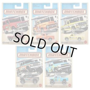 画像: 【仮予約】PRE-ORDER - 2026 MATCHBOX【テーマ アソート - トラックス 5種セット】1970 フォード ブロンコ/1956 フォード F-100 ピックアップ/1986 フォード F-150/1968 ダッジ D-200/シェビー シルバラード 4x4(2026年7月下旬入荷予定）