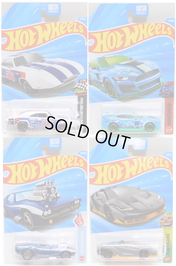 画像1: 2026 KROGER EXCLUSIVE【4種セット】'69 DODGE CHARGER DAYTON/2020 FORD MUSTANG SHELBY GT500/RODGER DODGER/'16 LAMBORGHINI CENTENARIO ROADSTER(KROGER限定カラー)(予約不可)