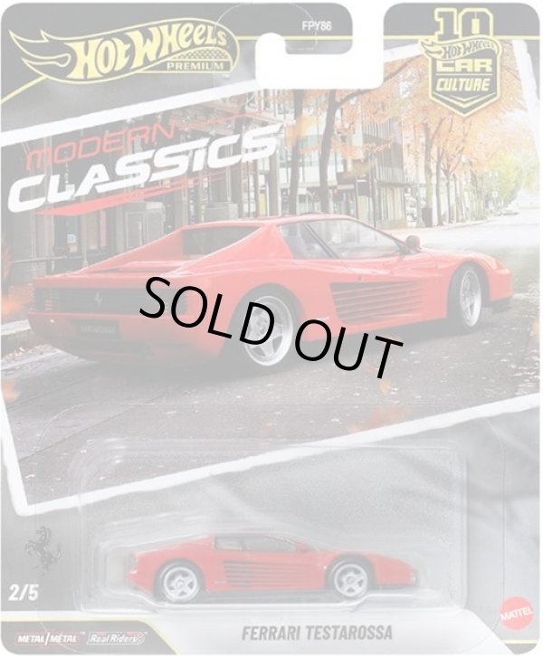 画像1: 【仮予約】PRE-ORDER - 2026 HW CAR CULTURE "モダン・クラシックス" 【フェラーリ テスタロッサ】RED/RR(2026年8月上旬入荷予定）