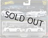 画像: 【仮予約】PRE-ORDER - 2026 HW CAR CULTURE "PREMIUM 2PACK" 【トヨタ チェイサー JZX 100/1989 トヨタ スープラ】WHITE/RR(2026年8月上旬入荷予定）