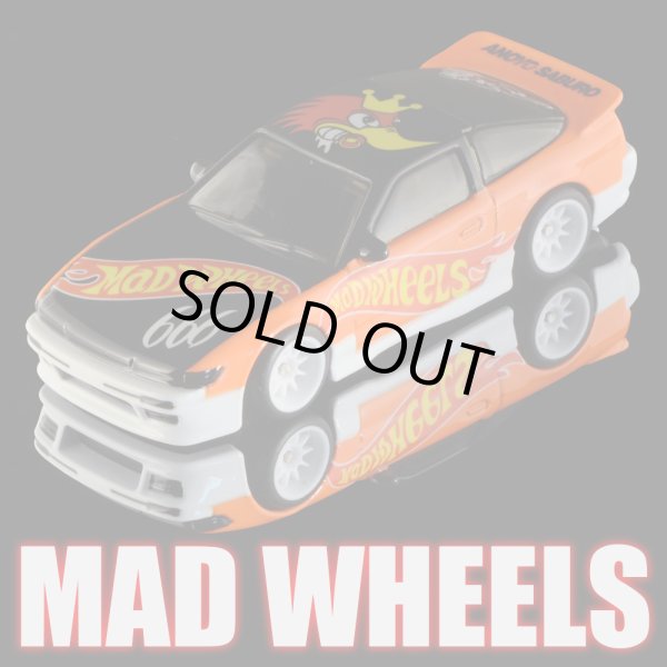 画像1: MAD WHEELS (マッドホイール） 【"MAD WHEELS RACING" NISSAN SILEIGHTY (カスタム完成品）】ORANGE-BLACK/RR (送料サービス適用外) 