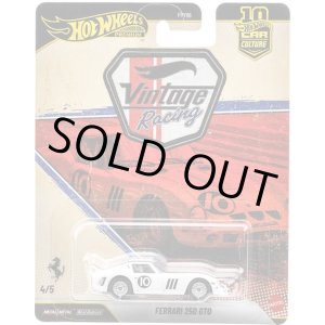 画像: 【仮予約】PRE-ORDER - 2026 HW CAR CULTURE "ヴィンテージレーシング" 【フェラーリ 250 GTO】WHITE/RR(2026年9月初旬入荷予定）