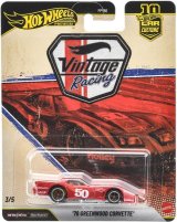 画像: 【仮予約】PRE-ORDER - 2026 HW CAR CULTURE "ヴィンテージレーシング" 【'76 グリーンウッド コルベット】RED/RR(2026年9月初旬入荷予定）