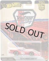画像: 【仮予約】PRE-ORDER - 2026 HW CAR CULTURE "ヴィンテージレーシング" 【'76 グリーンウッド コルベット】RED/RR(2026年9月初旬入荷予定）