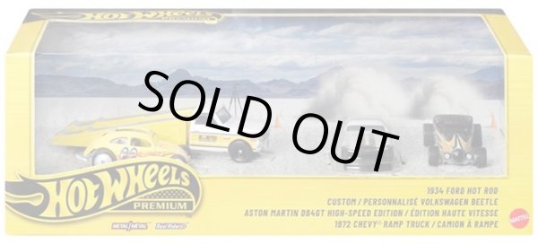 画像1: 【仮予約】PRE-ORDER - 2026 HW PREMIUM COLLECTOR SET 【ムーンアイズ (MOONEYES)】Custom Volkswagen Beetle/Aston Martin DB4GT High-Speed Edition/1934 Ford Hot Rod/1972 Chevy Ramp Truck(2026年9月上旬入荷予定）