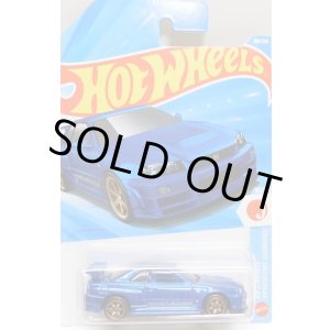 画像: 【NISSAN SKYLINE GT-R (BNR34)】BLUE (お一人様1点まで）