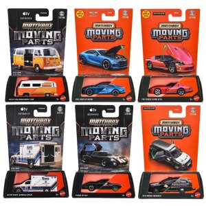 画像: 【仮予約】PRE-ORDER - 【2026 MATCHBOX MOVING PARTS　"Q"アソート 8個入り】1973 フォルクスワーゲン T2B/2022 ベントレー バトゥール/1992 ダッジ バイパー RT10/2019 ラム アンビュランス/フォード GT40/2018 ダッジ デュランゴ (2026年9月中旬入荷予定）