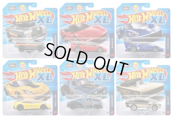 画像1: 【仮予約】PRE-ORDER - 2026 HW 1/43スケール【XL ベーシックカー Dアソート】1966 ランドローバー シリーズ II/1990 アキュラ NSX/2016 フォード GT レース/コルベット C7 Z06/エリケンシュタイン・ロッド/スモール・ブロック(2026年9月中旬入荷予定）