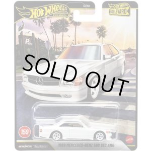 画像: 【仮予約】PRE-ORDER - 2026 HW BOULEVARD 【1989 メルセデス・ベンツ 560 SEC AMG】WHITE/RR(2026年10月初旬入荷予定)