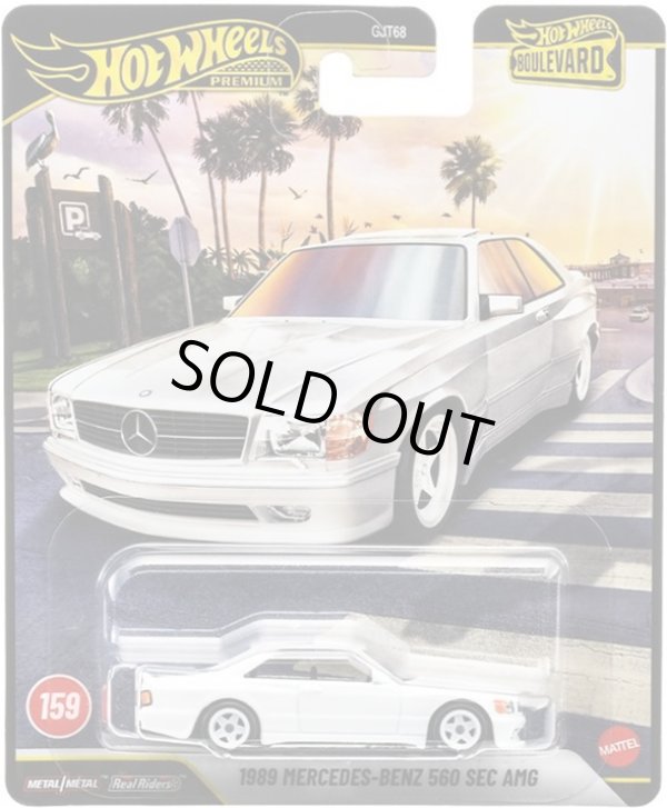 画像1: 【仮予約】PRE-ORDER - 2026 HW BOULEVARD 【1989 メルセデス・ベンツ 560 SEC AMG】WHITE/RR(2026年10月初旬入荷予定)