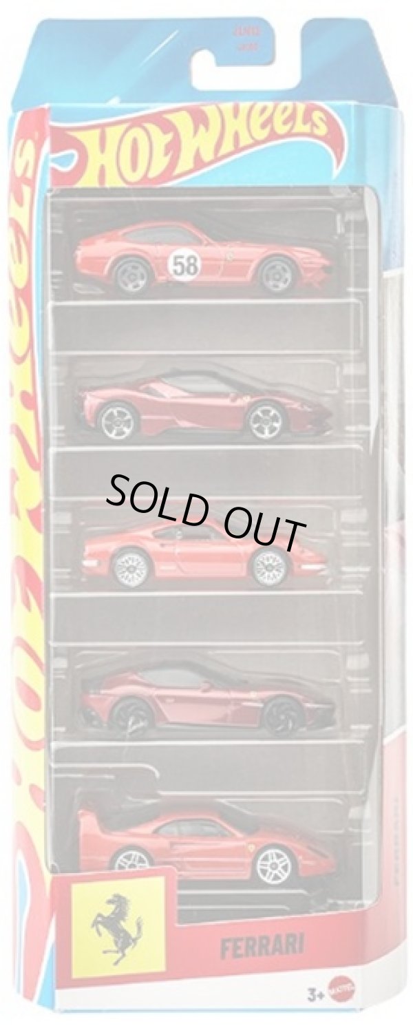 画像1: 【US版】2025 5PACK 【FERRARI】365 GTB4 C/SF90 Stradale/Dino 206 GT/12Cilindri/F40 Competizione（予約不可）
