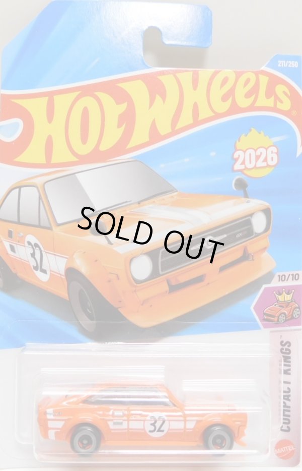 画像1: 【1972 DATSUN SUNNY COUPE】ORANGE (NEW CAST)