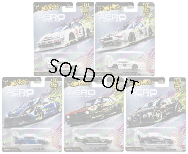 画像1: 【仮予約】PRE-ORDER - 2026 HW CAR CULTURE 【エアロスタイルズ - 5種セット】LB スーパー シルエット 日産 シルビア (S15)/LB-街道ワークス 日産 R32 スカイライン GT-R/レクサス RC F GT3/カスタム '70 シェビー ノヴァ/2008 アウディ A4 ツーリング カー (2026年10月中旬入荷予定）
