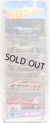 画像: 【US版】2026 5PACK 【HW TORQUE】Muscle Bound/Custom '67 Pontiac Firebird/'72 Ford Gran Torino Sport/'69 Dodge Charger 500/Rivited（予約不可）