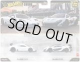 画像: 【仮予約】PRE-ORDER - 2026 HW CAR CULTURE "PREMIUM 2PACK" 【マクラーレン F1 GTR / マクラーレン P1 GTR】WHITE/RR(2026年10月末頃入荷予定）