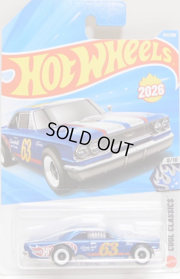 画像1: 【1963 FORD GALAXIE】RACE TEAM BLUE (NEW CAST)