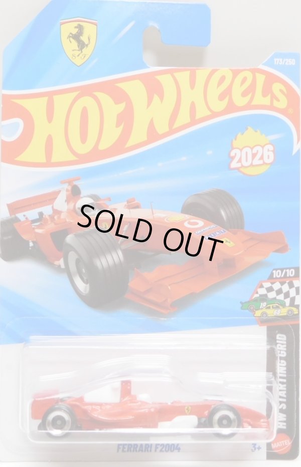 画像1: 【FERRARI F2004】RED (NEW CAST)