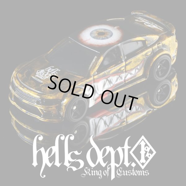 画像1: HELLS DEPT 2026 - DOUBLE LOSER[S] 【“GAZE”  DODGE CHALLENGER (カスタム完成品）】DK.GOLD/RR （送料サービス適用外）