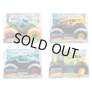画像: 【仮予約】PRE-ORDER - 2026 HW MONSTER TRUCKS! 【1/24 ビッグサイズ　Kアソート4種セット】ライノマイト/コンクリート クラッシャー/ドラゴナイザー/デモ デリバリー (2026年11月下旬入荷予定）(お取り置き不可）