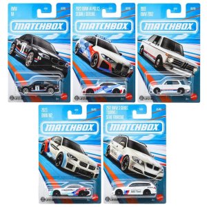 画像: 【仮予約】PRE-ORDER - 2026 MATCHBOX【テーマ アソート - BMW 5種セット】BMW 1M/2023 BMW i4 ポリス セダン/1969 BMW 2002/2023 BMW M2/2012 BMW 3 シリーズ ツーリング(2026年11月末頃入荷予定)