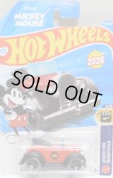 画像: 【MICKEY MOUSE CAR】RED-BLACK (NEW CAST)（お一人様1点まで）