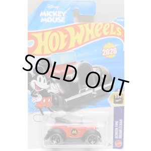 画像: 【MICKEY MOUSE CAR】RED-BLACK (NEW CAST)（お一人様1点まで）