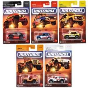 画像: 【仮予約】PRE-ORDER - 2026 MATCHBOX【テーマ アソート - オフロード 5種セット】フォルクスワーゲン ビートル 4x4/1970 ダットサン 510 ラリー/MBX フィールド カー/1948 ウィリス ジープ/MBX バハ ブレット(2026年12月中旬入荷予定)