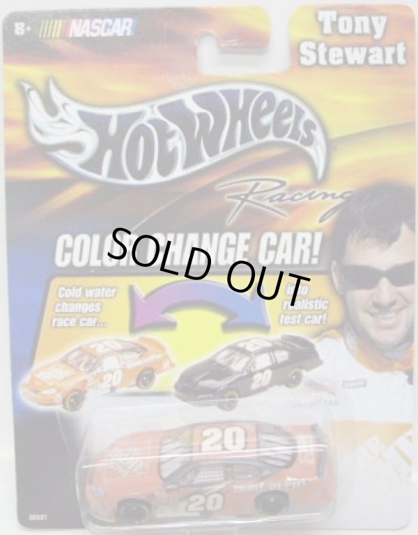 画像1: 2004 HOT WHEELS RACING COLOR CHANGE 【TONY STEWART】 ORANGE-BLACK/RR