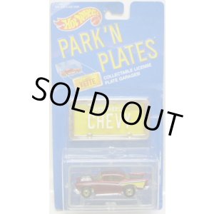 画像: PARK'N PLATES 【'57 CHEVY (2178)】 MET.RED/HO  (YELLOW PLATE)