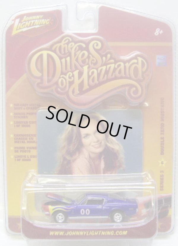 画像1: LIMITED EDITION -THE DUKES OF HAZZARD R3 【DOUBLE ZERO MUSTANG】　BLUE/RR