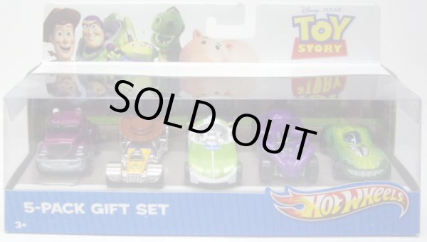 画像1: TOY STORY - 5PACK GIFT SET  【LOTSO SPEED/WHEELIN' WOODY/BLASTIN' BUZZ/SPEEDIN' STRETCH/REX RIDER】