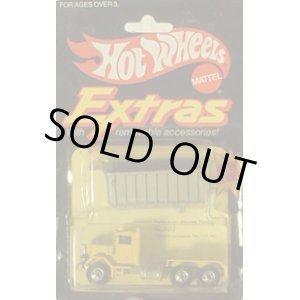 画像: EXTRAS  【PETERBILT DUMP TRUCK (No.4017)】 YELLOW/BW