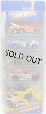 画像: 2011 5PACK 【DEMOLITION DERBY】　Tow Jam / Rivited / Jack Hammer / Rollin' Thunder / Wheel Loader (11 PACK)