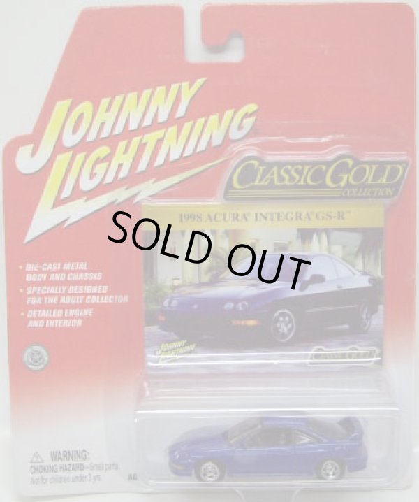 画像1: 2007 LIMITED EDITION - CLASSIC GOLD 【1998 ACURA INTEGRA GS-R】　BLUE/RR