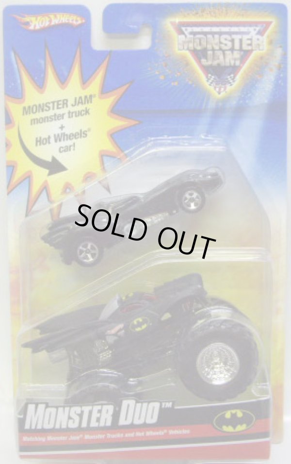 画像1: 2010 MONSTER DUO 【BATMAN/ BATMOBILE】 BLACK