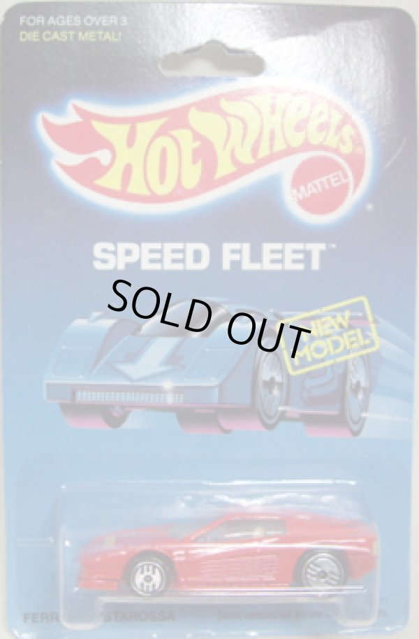 画像1: SPEED FLEET 【FERRARI TESTAROSSA　(No.5111)】  RED/UH (TAN INTERIOR & BUMPER, VERY RARE)