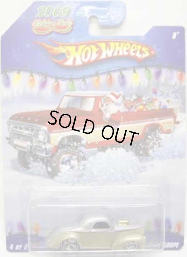 画像1: 2009 HOLIDAY RODS 【CUSTOM '41 WILLYS COUPE】　GOLD-SILVER/RR