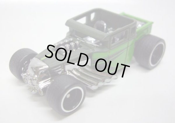 画像1: LOOSE - LARRY'S GARAGE 21CAR SET 【BONE SHAKER】　GREEN/RR (CHASE)