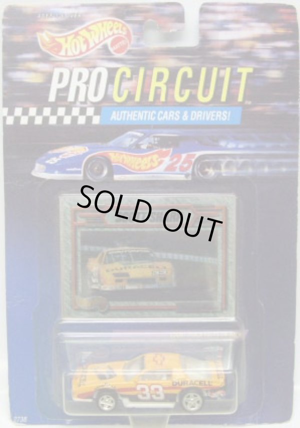 画像1: 1992 PRO CIRCUIT 【"SCOTT SHARP DURACELL RACE TEAM" BLOWN CAMARO】　YELLOW/PC6