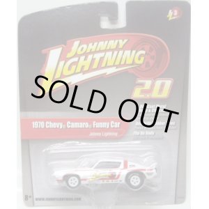 画像: JOHNNY LIGHTNING 2.0  R3 【"JOHNNY LIGHTNING"1970 CHEVY CAMARO FUNNY CAR】 WHITE