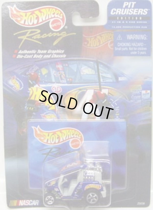 画像1: 2000 HOT WHEELS RACING PIT CRUISERS SERIES【#44 TEAM HOT WHEELS】　BLUE/5SP